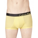 Pánské Boxerky Calvin Klein Bold Trunk - žlutá